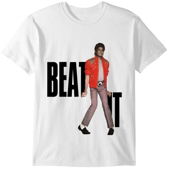 1984 Michael Jackson Beat It Retro Music Fan Collector Classic Album Graphic 05 - Picture 1 of 5